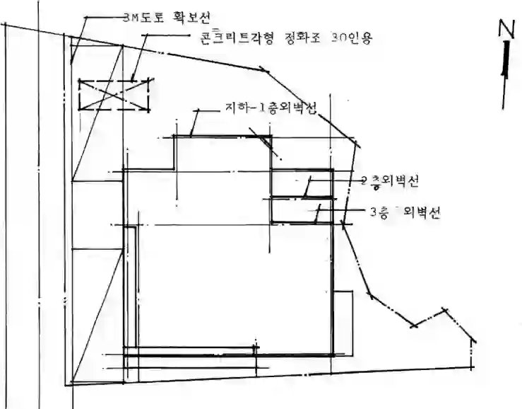 청운동 108-6 배치도 이미지